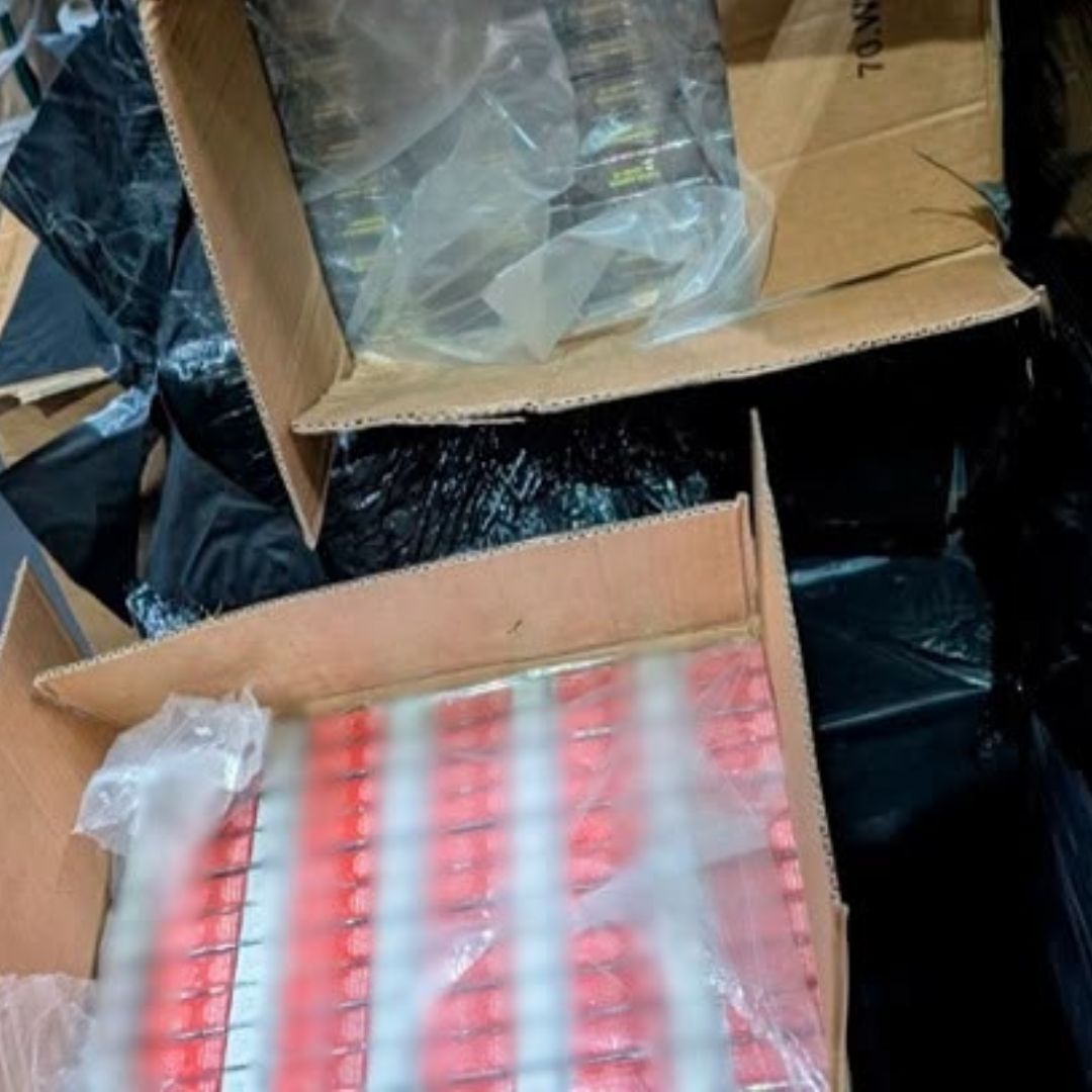 Aseguran Millones de Cigarros Pirata Provenientes de Singapur y Sri Lanka en CDMX